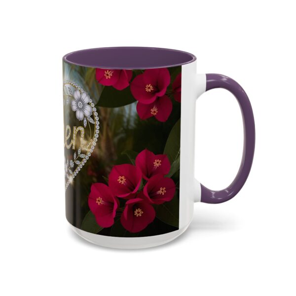 Our "Amen" Inspirational 'Diamond Ring Heart' Design Accent Coffee Mug, Perfect for Wedding Gifts, Love & Faith Decor, Philippians 4:8 - Image 58