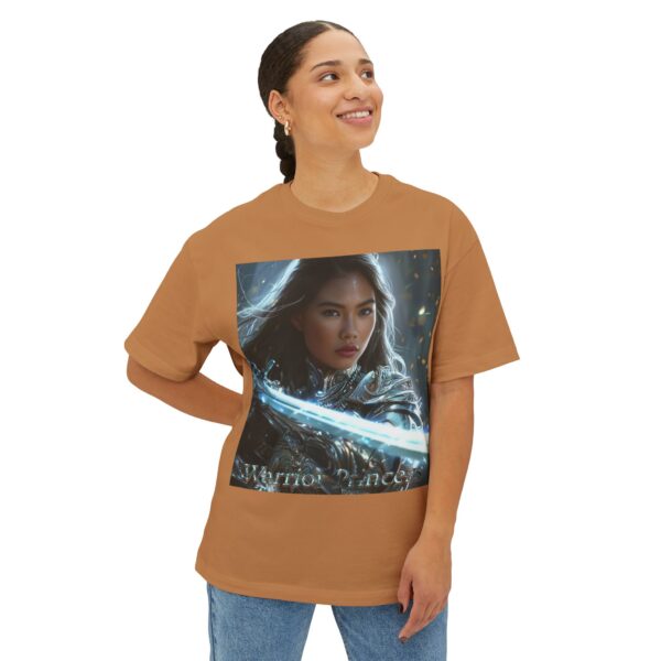 Our Inspirational "Warrior Princess" 'Angela' Biblical Christian Unisex Oversized Boxy Tshirt for Men and Women, Boxy Top, Unisex Tee Shirt - Image 19