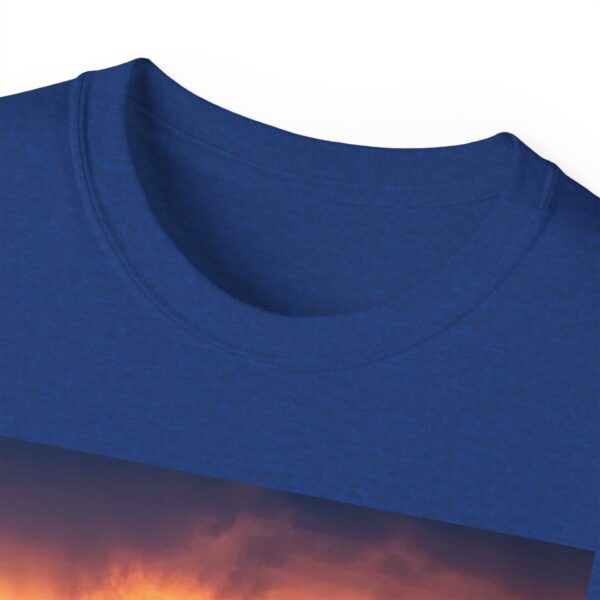 Our Inspirational "Fire Inside" tropical storm Design Vintage Christian Faith Apparel Unisex Cotton T-Shirt, God is Light, Philippians 4:8 - Image 41