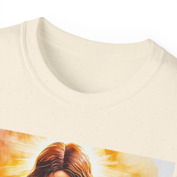 Our "God is Love" series with Jesus hugging a SMALL FAMILY Inspirational Christian Unisex Cotton T-Shirt, Faith Spiritual Apparel, Love Gift - Image 20