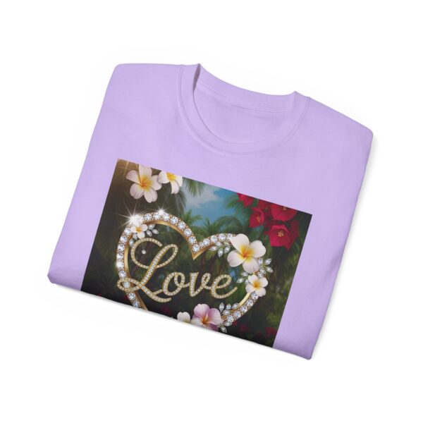 Our "Love" Inspirational 'Diamond Ring Heart' Design Vintage Christian Faith Apparel Unisex Cotton T-Shirt Thoughtful Quote, Philippians 4:8 - Image 48