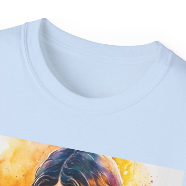 Our "God is Love" series with Jesus hugging a LITTLE GIRL, Inspirational Christian Unisex Cotton T-Shirt, Faith Spiritual Apparel, Love Gift - Image 35
