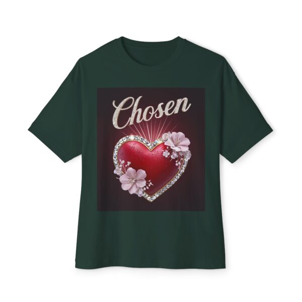 Our "CHOSEN" Inspirational Bible Verse Christian Unisex Tee, Religious Oversized Shirt, Boxy Top, Spiritual Tshirt, Gift for Christians - Image 25