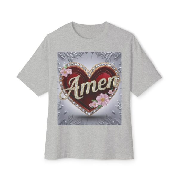 Our "AMEN" Biblical Unisex Tee Inspirational Christian Tshirt for Men and Women, Oversized Shirt, Boxy Top, Unisex Tee Shirt - Image 29