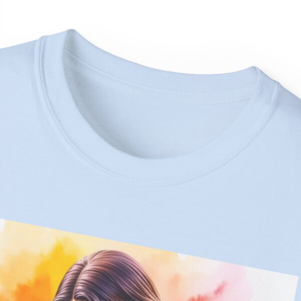 Our "God is Love" series with Jesus hugging Grandmother, Inspirational Christian Unisex Cotton T-Shirt, Faith Spiritual Apparel, Love Gift - Image 36