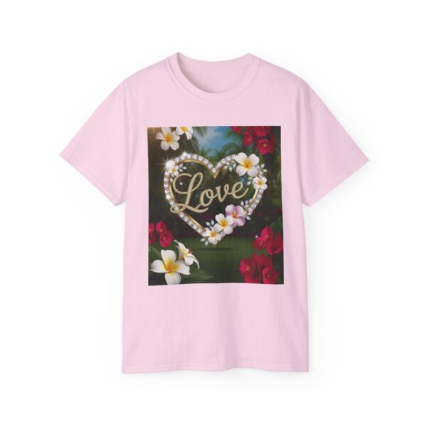 Our "Love" Inspirational 'Diamond Ring Heart' Design Vintage Christian Faith Apparel Unisex Cotton T-Shirt Thoughtful Quote, Philippians 4:8 - Image 49