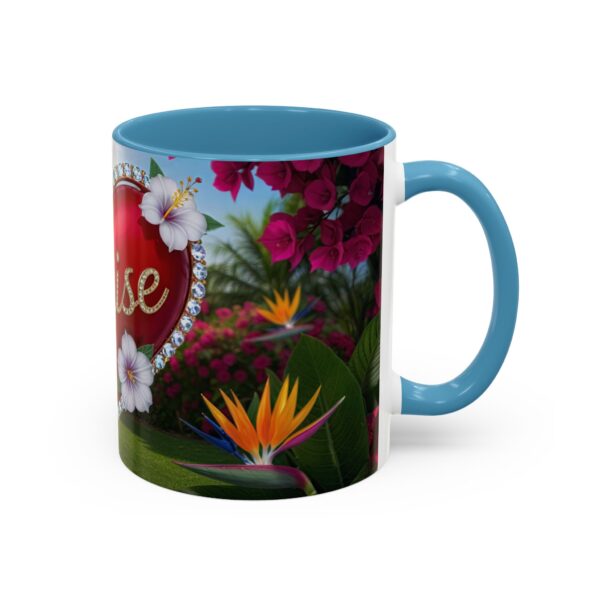Our "Praise" 'Solid Red Heart' Inspirational Design Accent Coffee Mug, Perfect for Wedding Gifts, Love & Faith Decor, Philippians 4:8 - Image 34