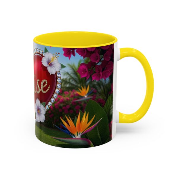 Our "Praise" 'Solid Red Heart' Inspirational Design Accent Coffee Mug, Perfect for Wedding Gifts, Love & Faith Decor, Philippians 4:8 - Image 50