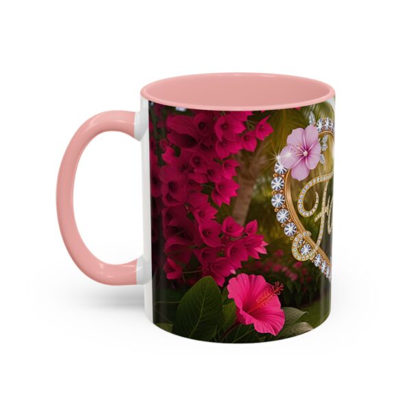 Our "Faith" 'Diamond Ring Heart' Inspirational design Accent Coffee Mug, Perfect for Wedding Gifts, Love & Faith Decor, Philippians 4:8 - Image 11