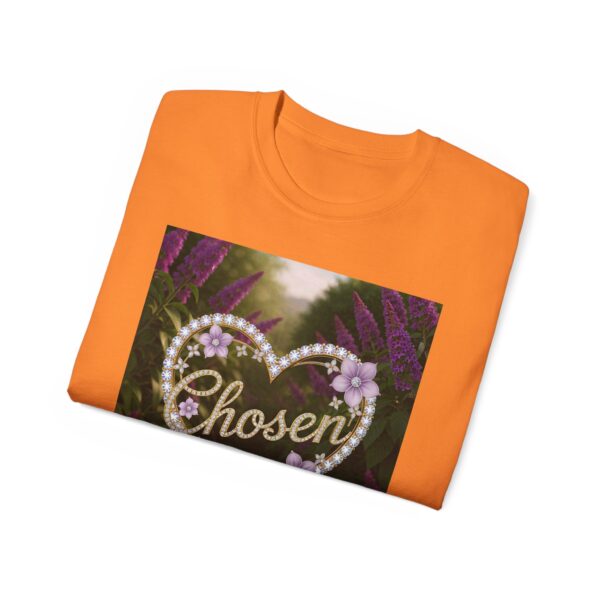 Our "Chosen" Inspirational 'Diamond Ring Heart Design Vintage Christian Faith Apparel Unisex Cotton T-Shirt Thoughtful Quote Philippians 4:8 - Image 12