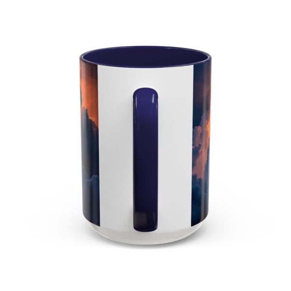 Our "Storm Light" design Accent Coffee Mug, Perfect for Wedding Gifts, Inspirational Decor, Beauty of God's Creation, Tea Cup, Ceramic - Image 24