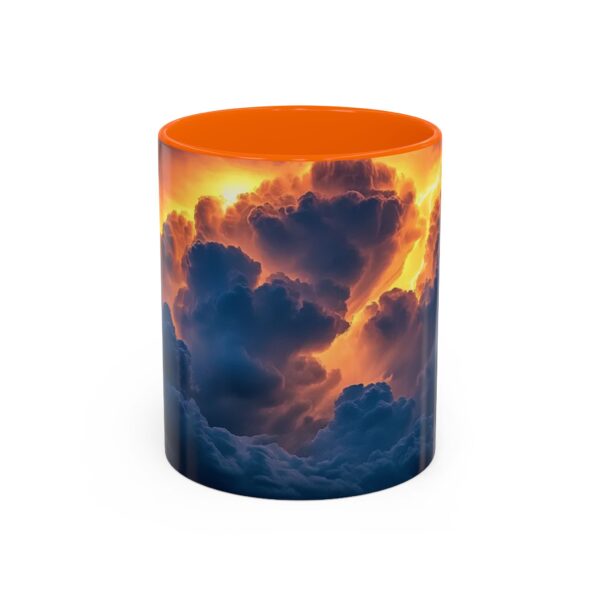 Our "Storm Light" design Accent Coffee Mug, Perfect for Wedding Gifts, Inspirational Decor, Beauty of God's Creation, Tea Cup, Ceramic - Image 41