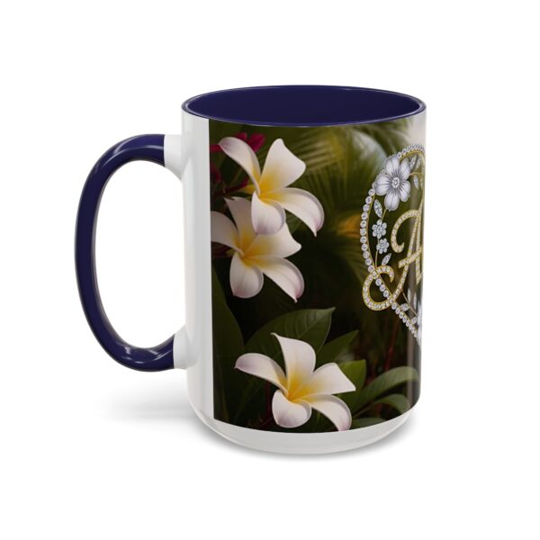 Our "Amen" Inspirational 'Diamond Ring Heart' Design Accent Coffee Mug, Perfect for Wedding Gifts, Love & Faith Decor, Philippians 4:8 - Image 23