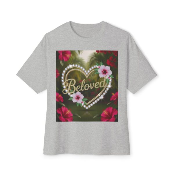 Our "BELOVED" Biblical 'Garden' Unisex Tee Inspirational Christian Tshirt for Men and Women, Oversized Shirt, Boxy Top Tee Shirt - Image 29