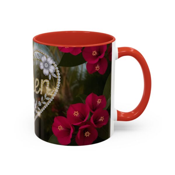 Our "Amen" Inspirational 'Diamond Ring Heart' Design Accent Coffee Mug, Perfect for Wedding Gifts, Love & Faith Decor, Philippians 4:8 - Image 14
