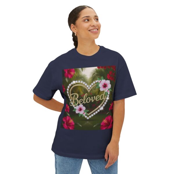 Our "BELOVED" Biblical 'Garden' Unisex Tee Inspirational Christian Tshirt for Men and Women, Oversized Shirt, Boxy Top Tee Shirt - Image 35