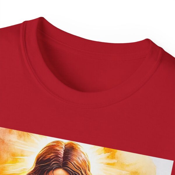 Our "God is Love" series with Jesus hugging a SMALL FAMILY Inspirational Christian Unisex Cotton T-Shirt, Faith Spiritual Apparel, Love Gift - Image 60