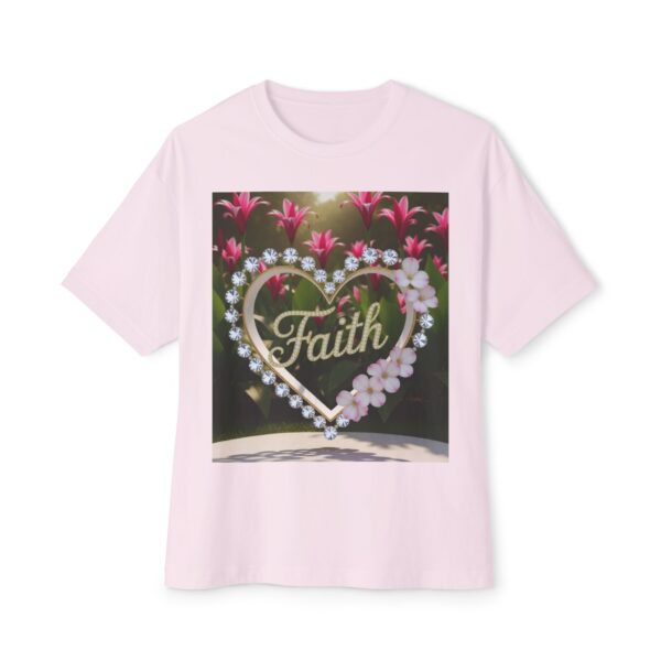Our "Faith" Biblical 'Garden' Unisex Tee, Inspirational, Christian Tshirt, Oversized Shirt, Boxy Top! - Image 5
