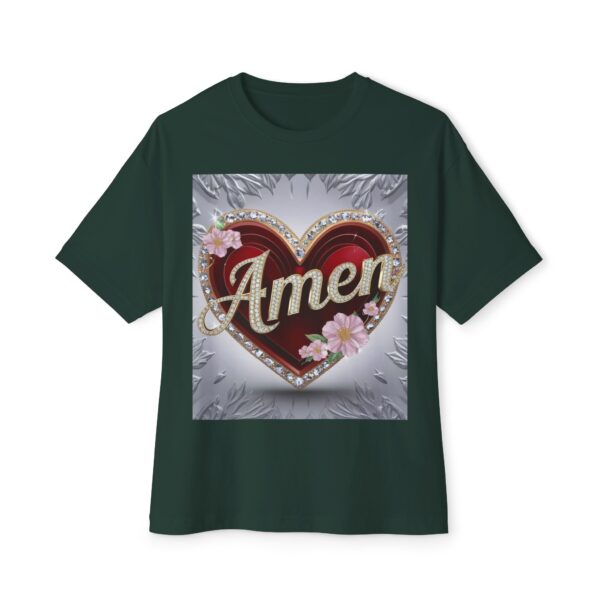 Our "AMEN" Biblical Unisex Tee Inspirational Christian Tshirt for Men and Women, Oversized Shirt, Boxy Top, Unisex Tee Shirt - Image 25