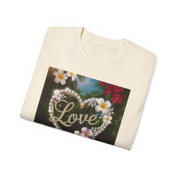 Our "Love" Inspirational 'Diamond Ring Heart' Design Vintage Christian Faith Apparel Unisex Cotton T-Shirt Thoughtful Quote, Philippians 4:8 - Image 20
