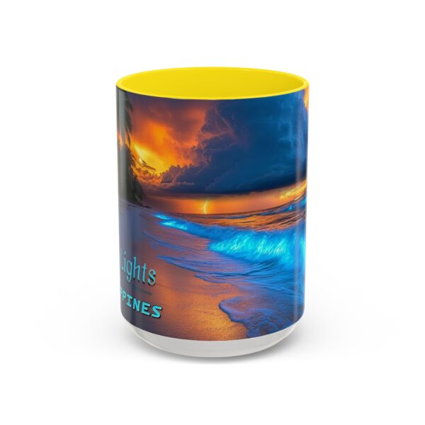 Our "Night Lights-Philippines" design Accent Coffee Mug, Perfect for Wedding Gifts, Inspirational Decor Beauty of God's Creation Tea Ceramic - Image 61