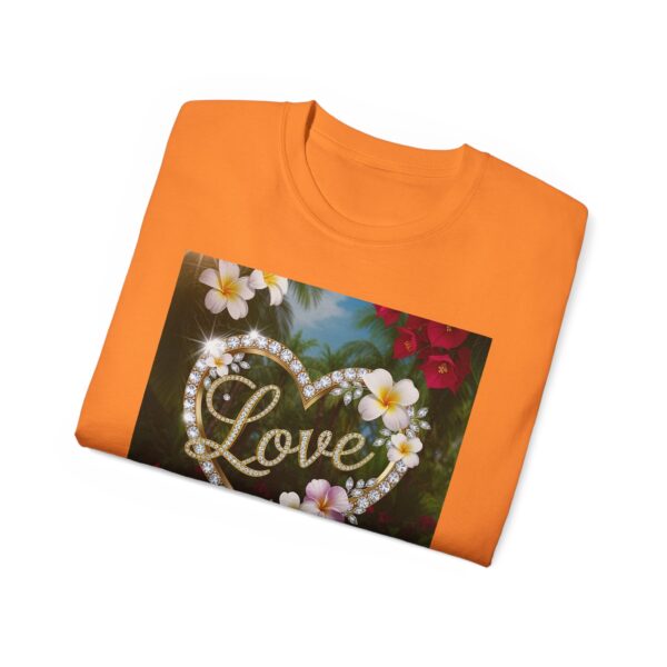 Our "Love" Inspirational 'Diamond Ring Heart' Design Vintage Christian Faith Apparel Unisex Cotton T-Shirt Thoughtful Quote, Philippians 4:8 - Image 12