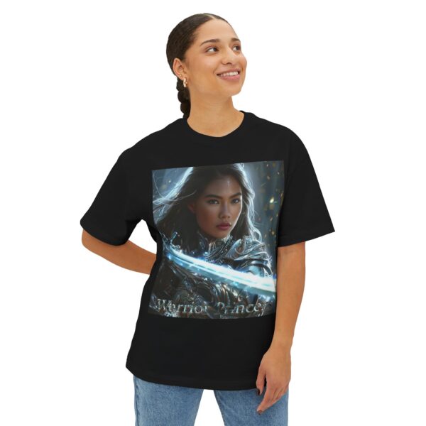 Our Inspirational "Warrior Princess" 'Angela' Biblical Christian Unisex Oversized Boxy Tshirt for Men and Women, Boxy Top, Unisex Tee Shirt - Image 11