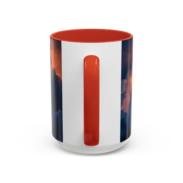 Our "Storm Light" design Accent Coffee Mug, Perfect for Wedding Gifts, Inspirational Decor, Beauty of God's Creation, Tea Cup, Ceramic - Image 32