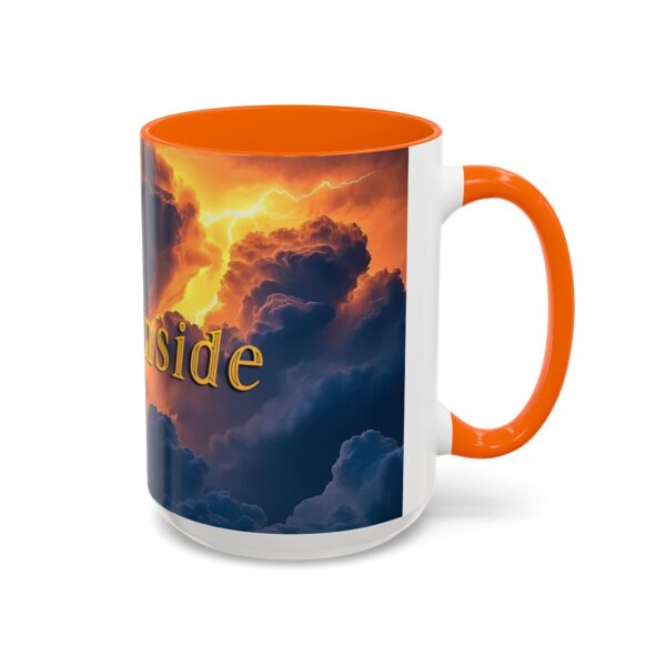 Our 'Storm Light' "Fire Inside" design Accent Coffee Mug, Perfect for Wedding Gifts, Inspirational Beauty of God's Creation, Tea Cup Ceramic - Image 54