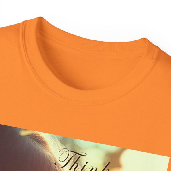 Inspirational 'Kitten Kisses' "Think on these things" Vintage Christian Faith Apparel Unisex Cotton T-Shirt, Pet Lover Cute Thoughtful Quote - Image 11