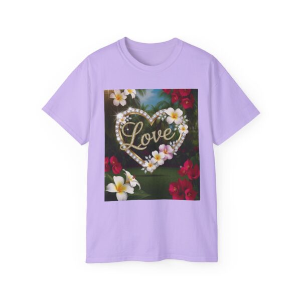 Our "Love" Inspirational 'Diamond Ring Heart' Design Vintage Christian Faith Apparel Unisex Cotton T-Shirt Thoughtful Quote, Philippians 4:8 - Image 45