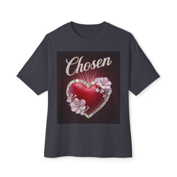 Our "CHOSEN" Inspirational Bible Verse Christian Unisex Tee, Religious Oversized Shirt, Boxy Top, Spiritual Tshirt, Gift for Christians - Image 21