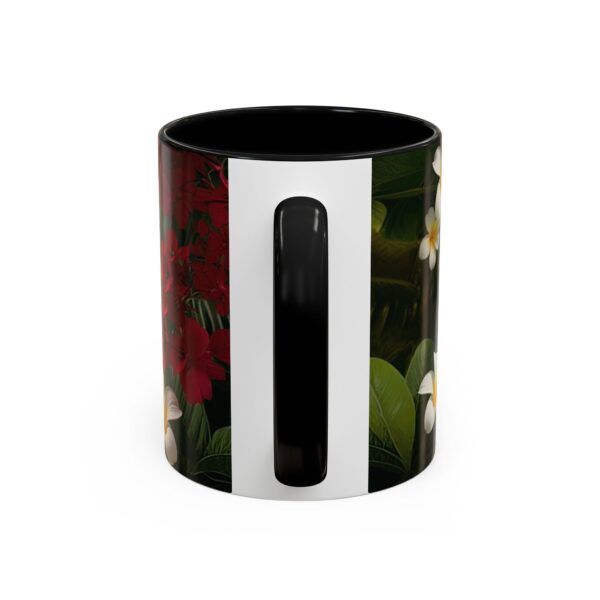 Our "Amen" Inspirational 'Solid Pink Heart' design Accent Coffee Mug, Perfect for Wedding Gifts, Love & Faith Decor, Philippians 4:8 - Image 4