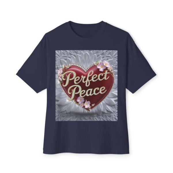 Our "PERFECT PEACE" Biblical Unisex Tee Inspirational Christian Tshirt for Men and Women, Oversized Shirt, Boxy Top, Unisex Tee Shirt, - Image 33