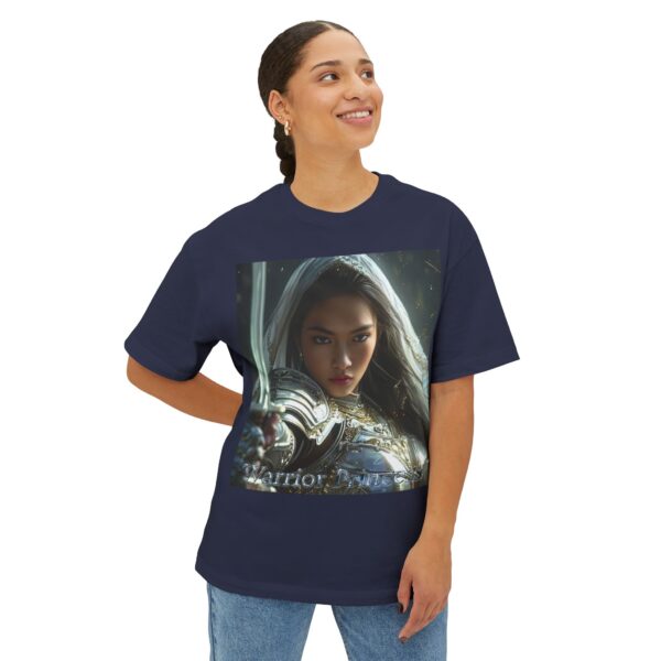 Our Inspirational "Warrior Princess" 'Diana' Biblical Christian Unisex Oversized Boxy Tshirt for Men and Women, Boxy Top, Unisex Tee Shirt - Image 34