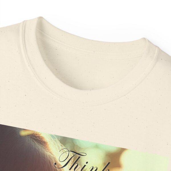 Inspirational 'Kitten Kisses' "Think on these things" Vintage Christian Faith Apparel Unisex Cotton T-Shirt, Pet Lover Cute Thoughtful Quote - Image 19