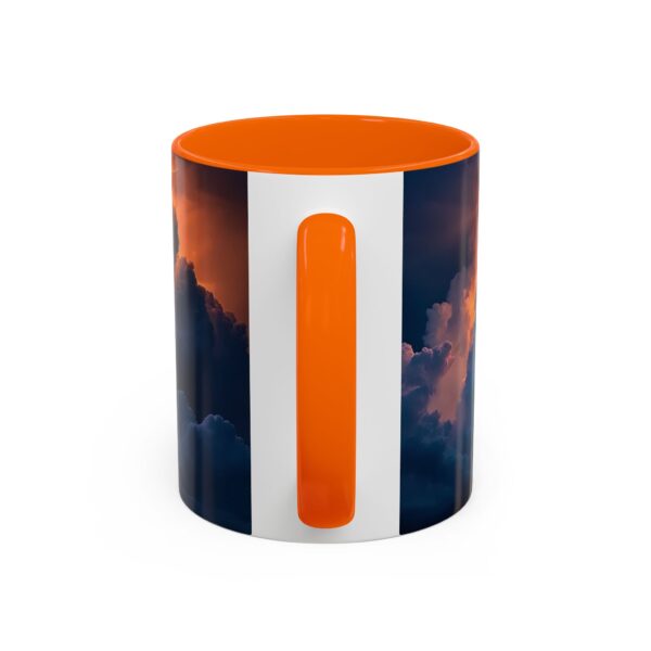 Our "Storm Light" design Accent Coffee Mug, Perfect for Wedding Gifts, Inspirational Decor, Beauty of God's Creation, Tea Cup, Ceramic - Image 44