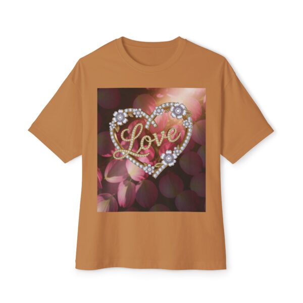 Our "LOVE" Biblical 'Petals' Unisex Tee, Inspirational, Christian Tshirt, Oversized Shirt, Boxy Top! - Image 17