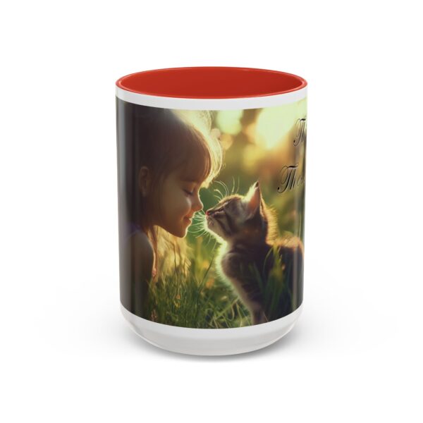 Our 'Kitten Kisses' "Think on these things" Inspirational Coffee Mug Perfect for Christian Gift Birthday Coffee & Cat Lover Philippians 4:8 - Image 29