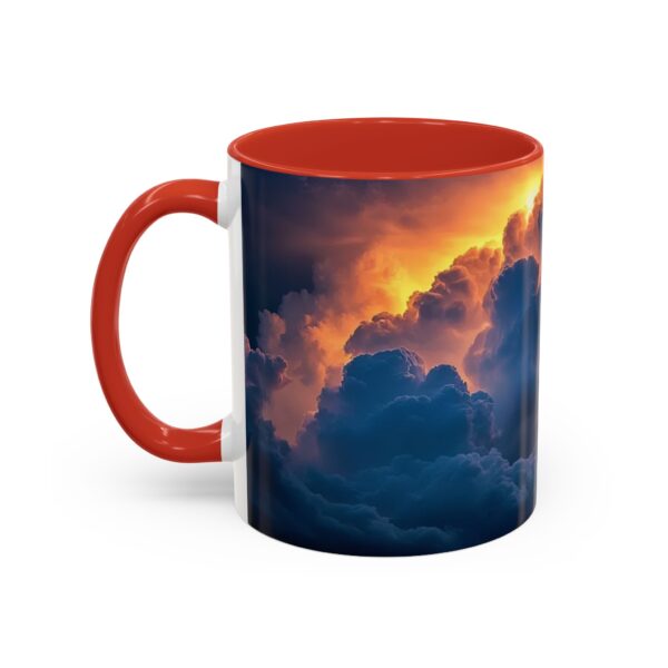Our "Storm Light" design Accent Coffee Mug, Perfect for Wedding Gifts, Inspirational Decor, Beauty of God's Creation, Tea Cup, Ceramic - Image 15