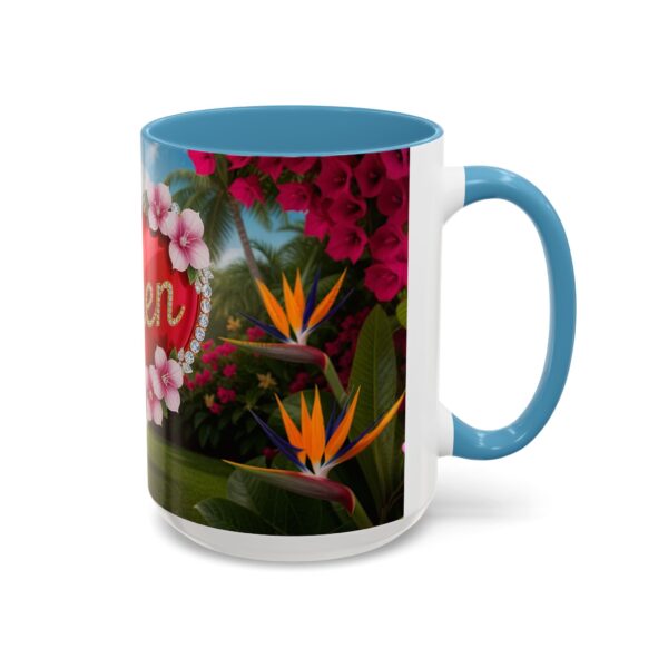 Our "Amen" Inspirational 'Solid Red Heart' Design Accent Coffee Mug, Perfect for Wedding Gifts, Love & Faith Decor, Philippians 4:8 - Image 38