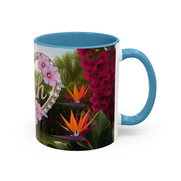 Our "Faith" 'Diamond Ring Heart' Inspirational design Accent Coffee Mug, Perfect for Wedding Gifts, Love & Faith Decor, Philippians 4:8 - Image 34