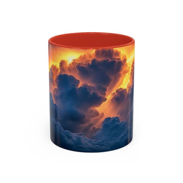 Our "Storm Light" design Accent Coffee Mug, Perfect for Wedding Gifts, Inspirational Decor, Beauty of God's Creation, Tea Cup, Ceramic - Image 13