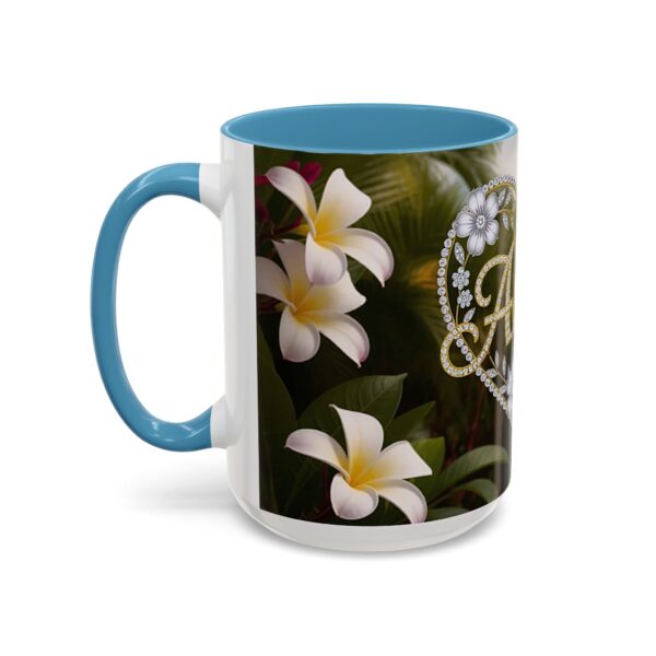 Our "Amen" Inspirational 'Diamond Ring Heart' Design Accent Coffee Mug, Perfect for Wedding Gifts, Love & Faith Decor, Philippians 4:8 - Image 39