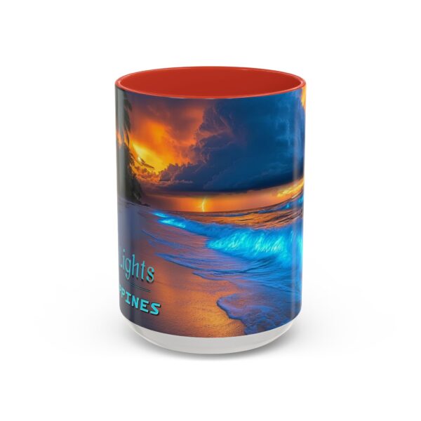 Our "Night Lights-Philippines" design Accent Coffee Mug, Perfect for Wedding Gifts, Inspirational Decor Beauty of God's Creation Tea Ceramic - Image 29