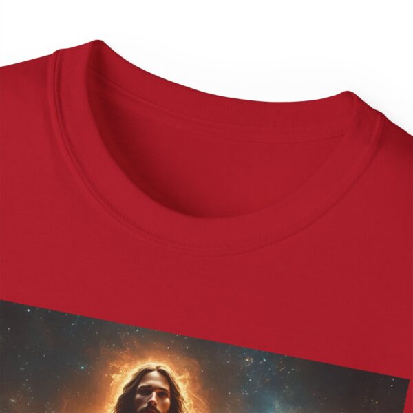Our majestic "Our God is a Consuming Fire" Inspirational Christian Unisex Cotton T-Shirt, Faith Spiritual Apparel, Gift for Christians - Image 59