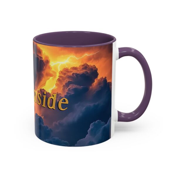 Our 'Storm Light' "Fire Inside" design Accent Coffee Mug, Perfect for Wedding Gifts, Inspirational Beauty of God's Creation, Tea Cup Ceramic - Image 46