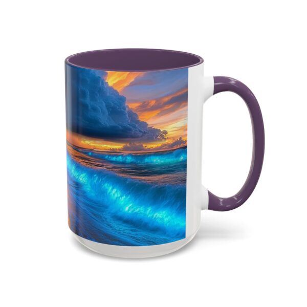 Our "Night Lights-Philippines" design Accent Coffee Mug, Perfect for Wedding Gifts, Inspirational Decor Beauty of God's Creation Tea Ceramic - Image 58