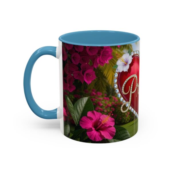 Our "Praise" 'Solid Red Heart' Inspirational Design Accent Coffee Mug, Perfect for Wedding Gifts, Love & Faith Decor, Philippians 4:8 - Image 35