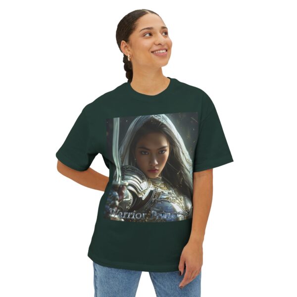 Our Inspirational "Warrior Princess" 'Diana' Biblical Christian Unisex Oversized Boxy Tshirt for Men and Women, Boxy Top, Unisex Tee Shirt - Image 26
